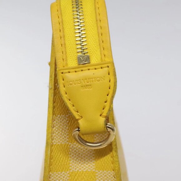 LOUIS VUITTON Damier Color Module Clutch Bag Mimosa N41311 LV Auth 123486 - Picture 9 of 16